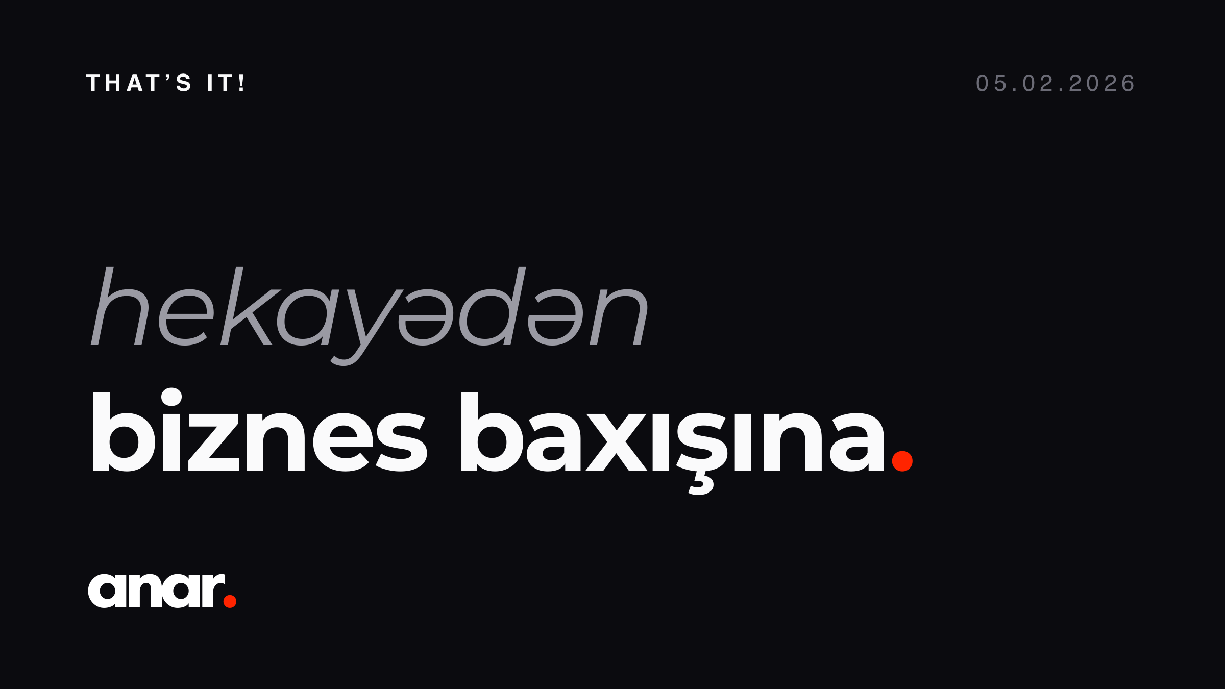 Balaca Şahzadə: hekayədən biznes baxışına doğru