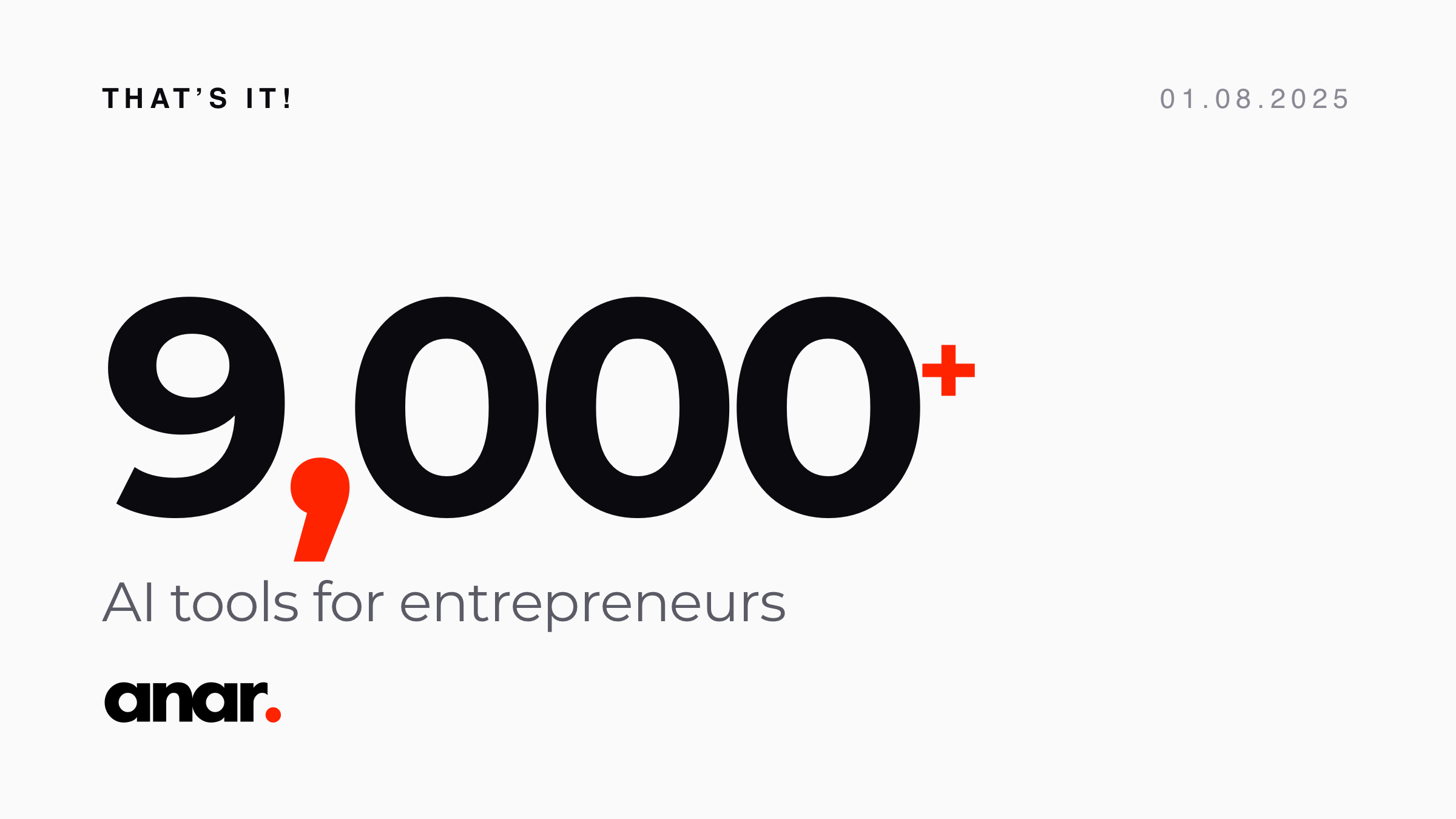 Over 9,000 AI Tools for Entrepreneurs – Get Access | Anar Rustamli